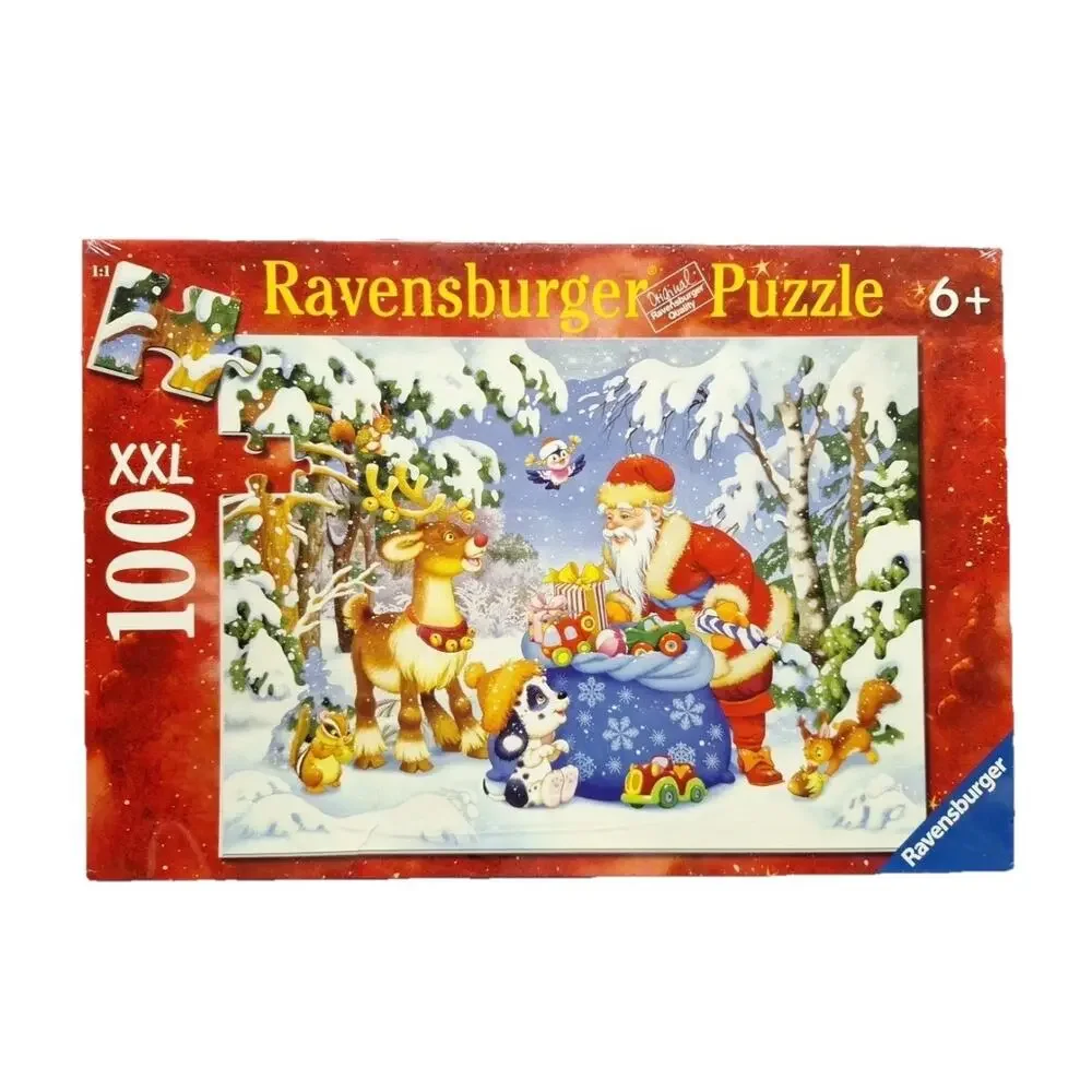 Ravensburger Santa And His Pack XXL Puzzle Pieces Christmas Time 🎄 Sealed New
